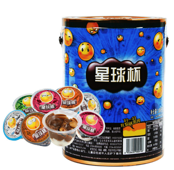Star Cup Chocolate biscuit（Yellow label 390g、blue label large cup 1kg）Snack food、Afternoon tea、 Office snacks、Children's snacks