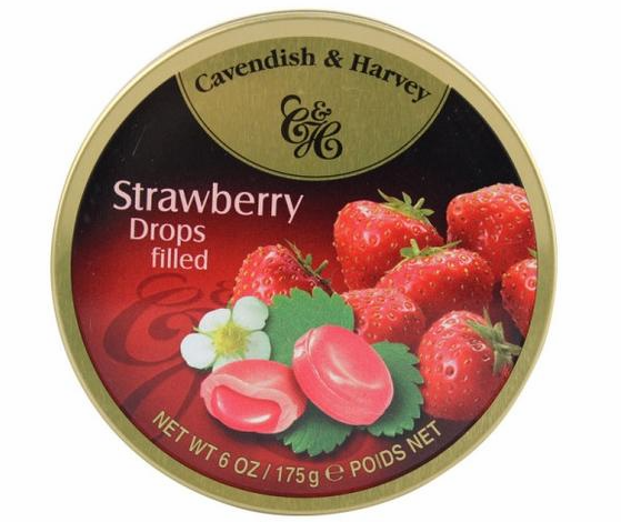 Cavendish&Harvey Fruit candy strawberry filling flavor 210g；tropical mixed fruit flavor 220；gfour seasons fruit flavor 200g   Snack food  Children's snacks