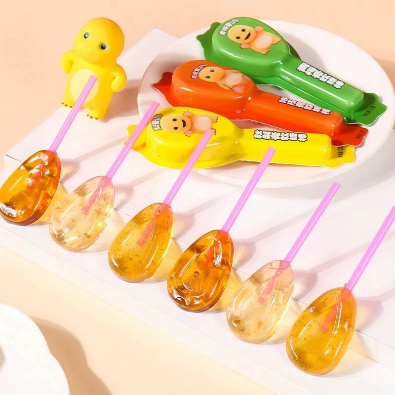 Milk dragon autumn pear Cream soft lollipop 96g Snack food、Afternoon tea、 Office snacks、Children's snacks