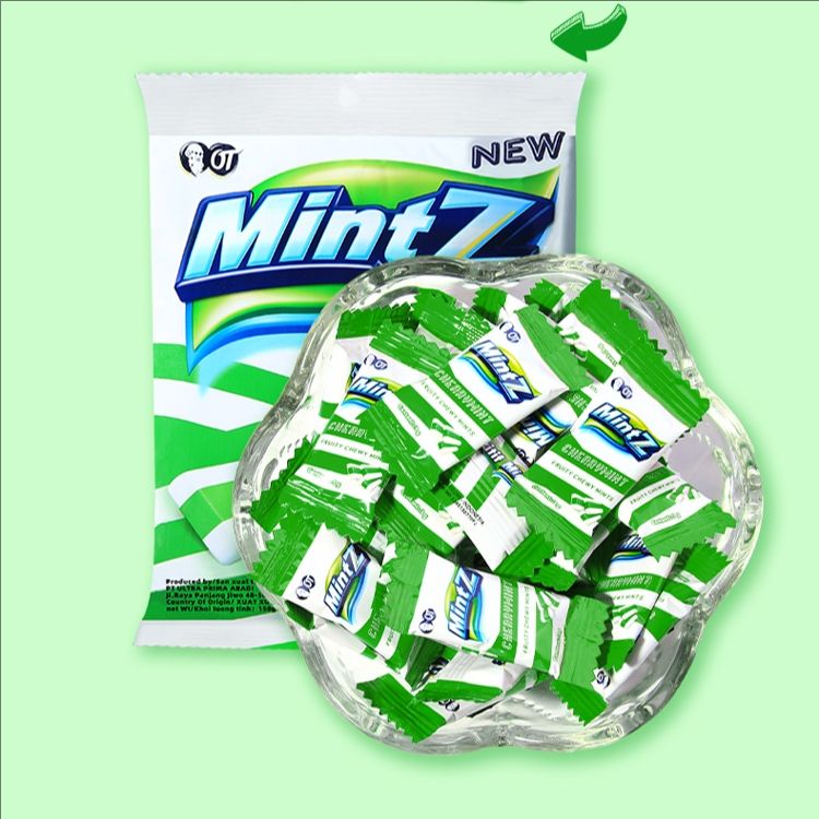MintZ Mint soft candy 115g（Grape mint flavor 115g、double mint flavor 115g)