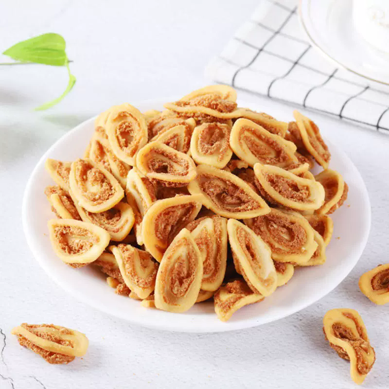 WoLong Cat'Ear cookies 280g Crunchy and fragrant Snack food、Afternoon tea、 Office snacks、Children's snacks