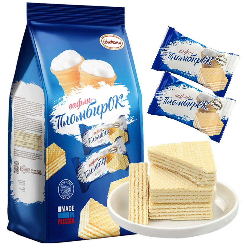 AKKOHA Waffle biscuit （Ice cream flavor202g、Filimowe Waffle biscuit 202g、Filimowe Waffle biscuit 65g）Snack food、Afternoon tea、 Office snacks、Children's snacks
