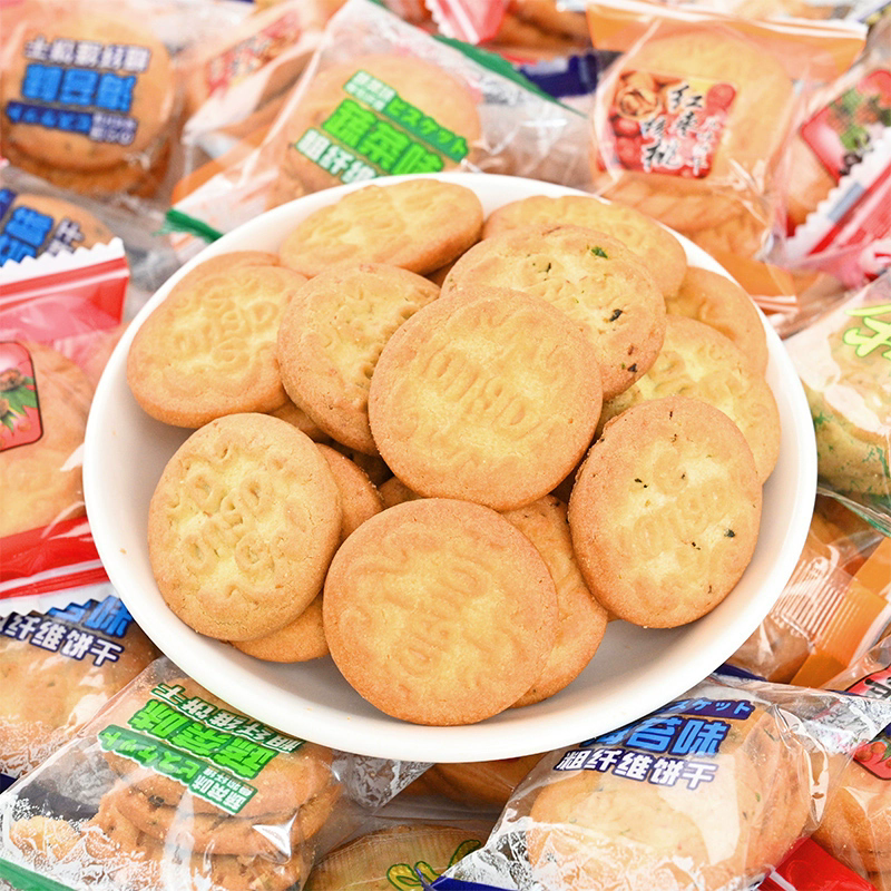 HongDa red date walnut flavor biscuit 400g