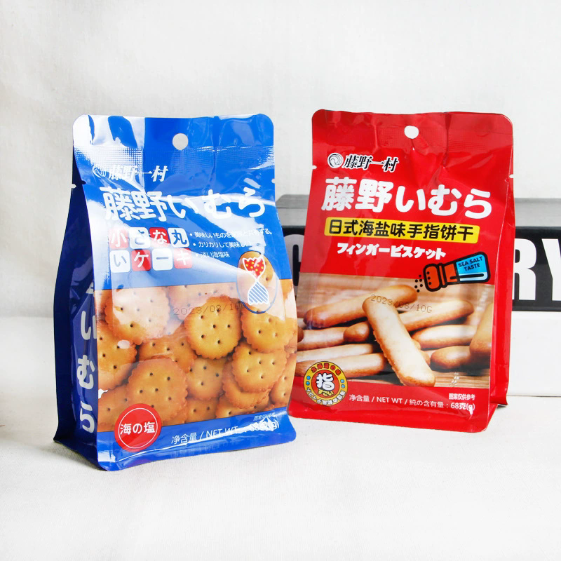 TengYe YiCun biscuit 68g（Sea salt flavor biscuit 68g、Round biscuit 68g）