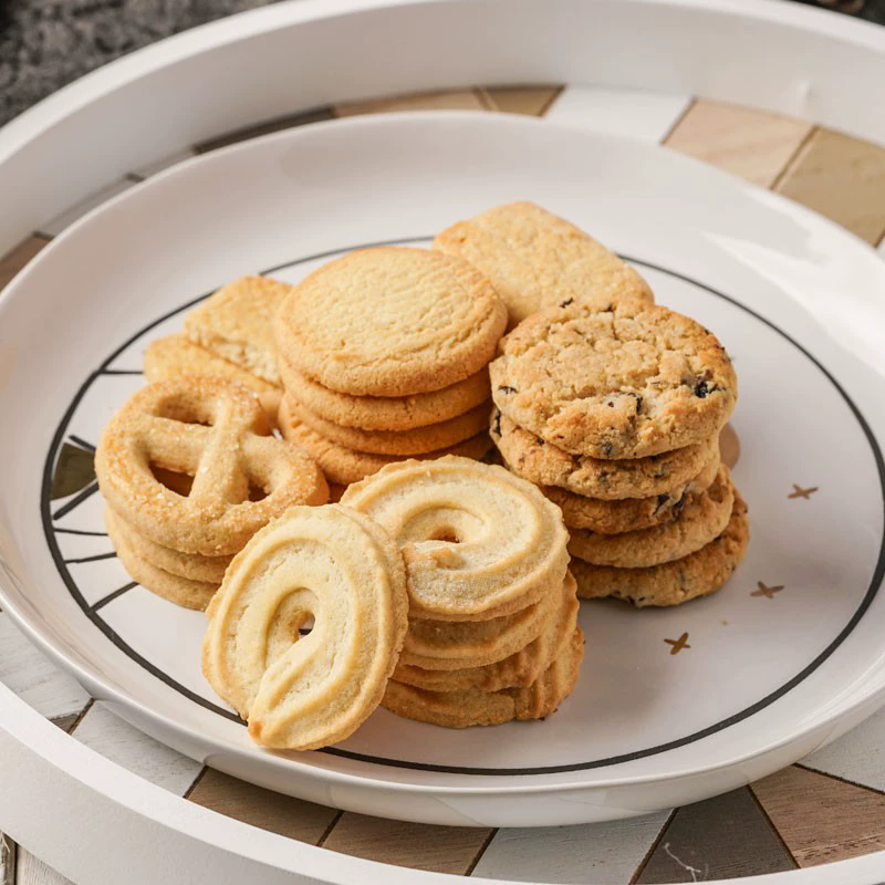 Crown Danish Cookie (Original)90g，Snack food、Afternoon tea、 Office snacks、Children's snacks
