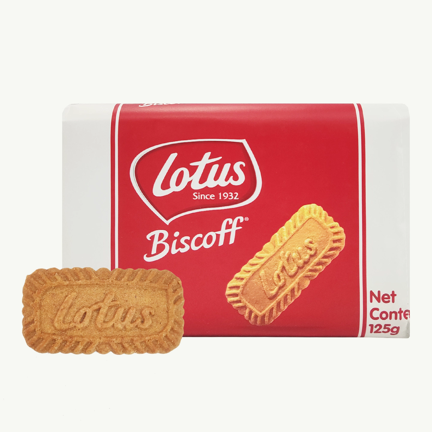Lotus Caramel cookie 125g，Snack food、Afternoon tea、 Office snacks、Children's snacks