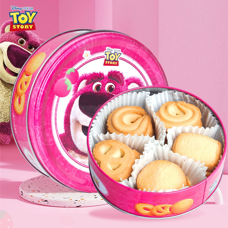 BingQi Cookie (Strawberry Bear) 112g，Snack food、Afternoon tea、 Office snacks、Children's snacks