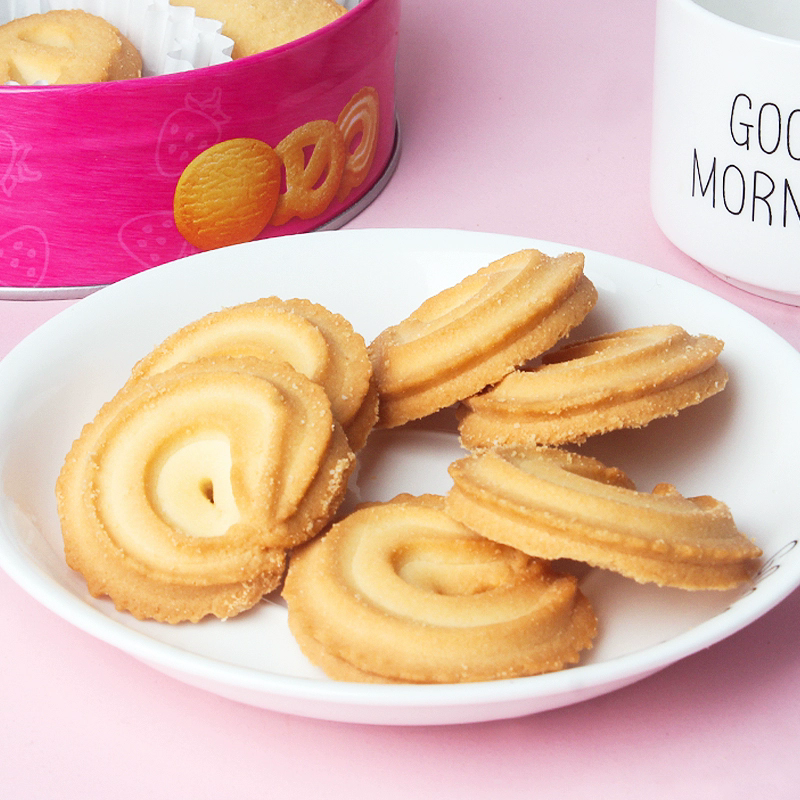 BingQi Cookie (Strawberry Bear) 112g，Snack food、Afternoon tea、 Office snacks、Children's snacks