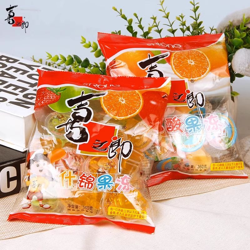 XiZhiLang Fruit flavor &Lactate flavor Jelly 360g   Snack food、Children's snacks