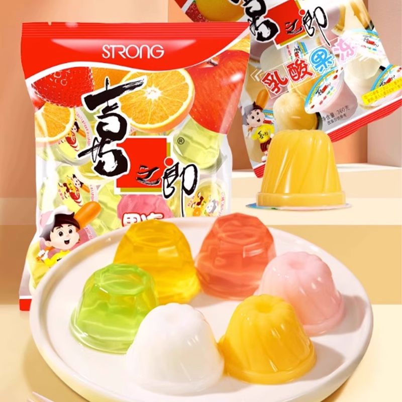XiZhiLang Fruit flavor &Lactate flavor Jelly 360g   Snack food、Children's snacks