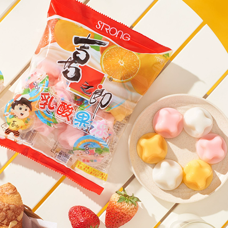 XiZhiLang Fruit flavor &Lactate flavor Jelly 360g   Snack food、Children's snacks