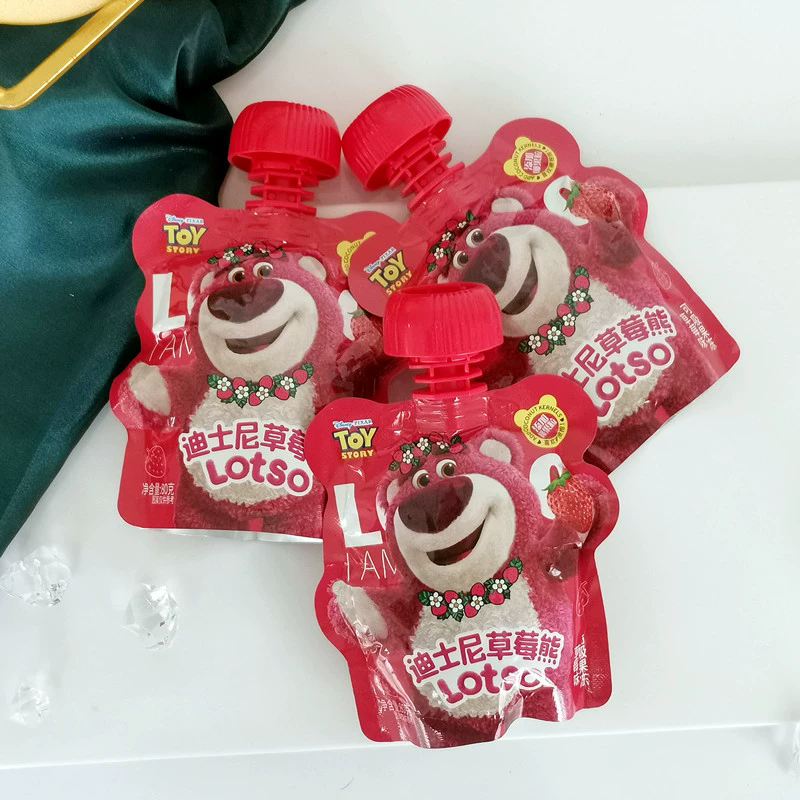 Disney Strawberry flavored Jelly 160g & 180g，Leisure；  Children's snacks Snack food、Afternoon tea、 Office snacks、Children's snacks