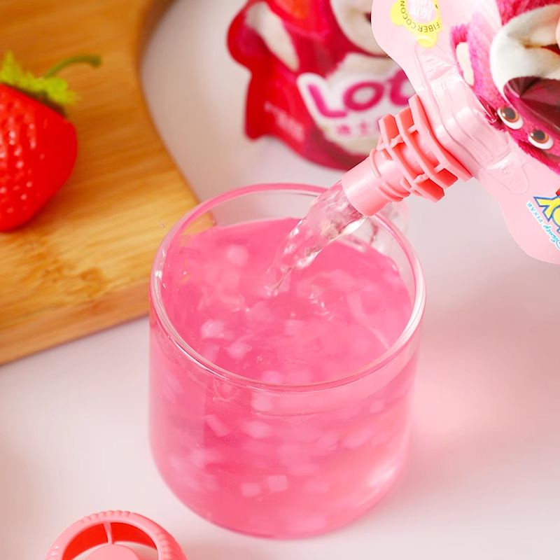 Disney Strawberry flavored Jelly 160g & 180g，Leisure；  Children's snacks Snack food、Afternoon tea、 Office snacks、Children's snacks