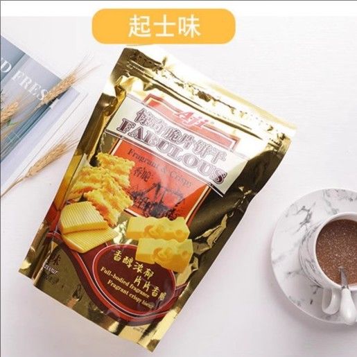 Crisp cookie， biscuit 200g， Cheese flavor and kimchi flavor， AJI crispy biscuit， crispy and delicious，Snack food，Afternoon tea，Office snacks，Children's snack，Satiate one's hunger