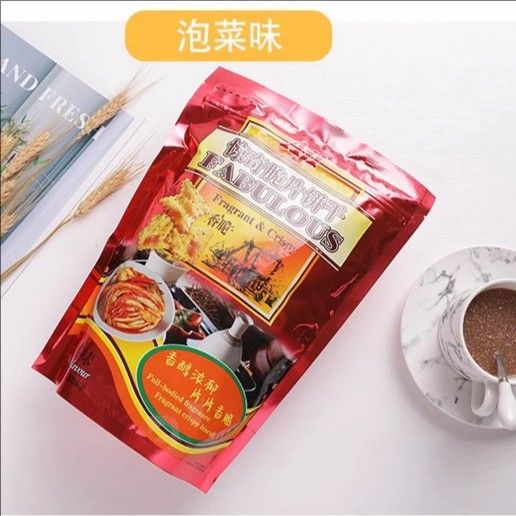 Crisp cookie， biscuit 200g， Cheese flavor and kimchi flavor， AJI crispy biscuit， crispy and delicious，Snack food，Afternoon tea，Office snacks，Children's snack，Satiate one's hunger