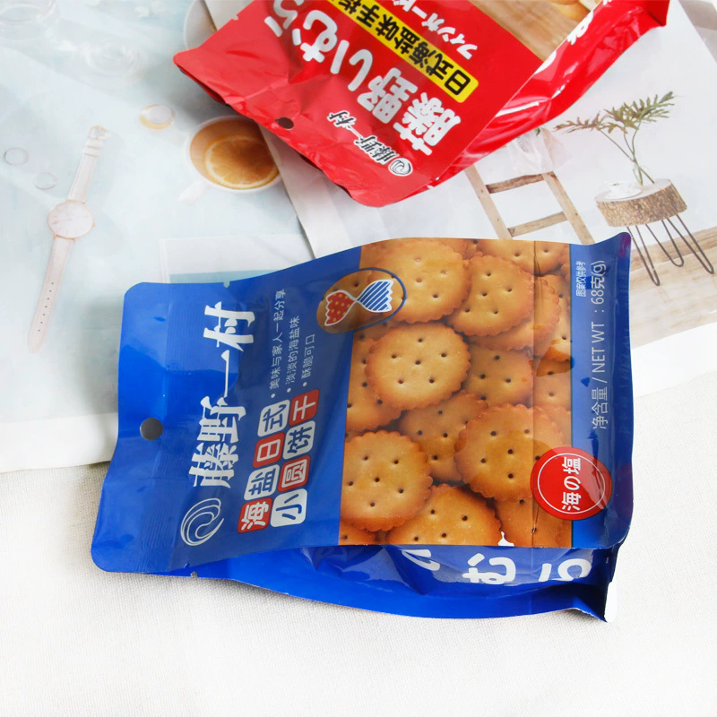 TengYe YiCun biscuit 68g（Sea salt flavor biscuit 68g、Round biscuit 68g）