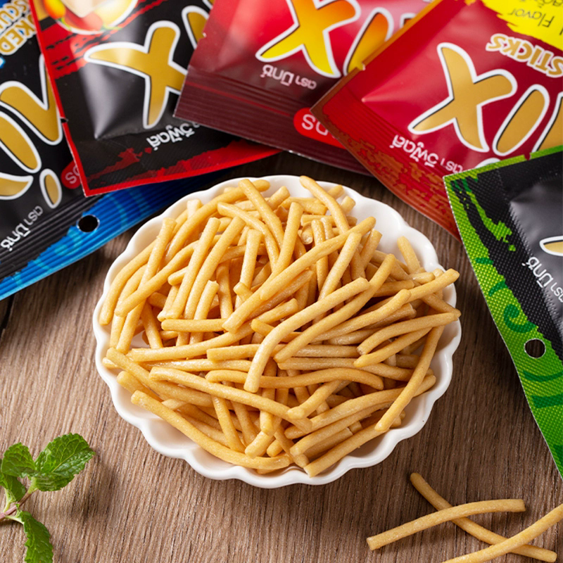 Biscuit，Biscuit bar，VFOODS Crispy biscuit bar 75g，Original flavor and Spicy chicken flavor，Crispy and delicious，Snack food，Puffed snacks，Office Afternoon tea，