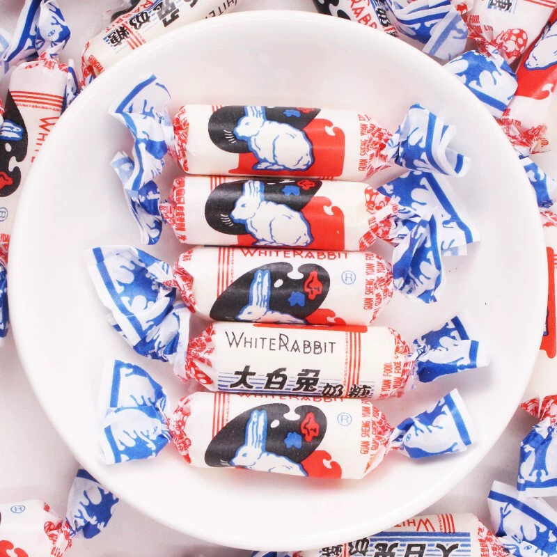 White Rabbit milk candy 200g（(Red Bean flavor 200g、Original 200g）Snack food、Afternoon tea、 Office snacks、Children's snacks，