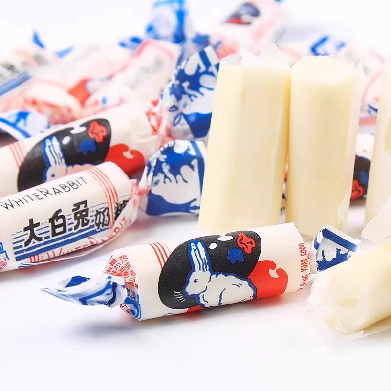 White Rabbit Creamy Candy 227g（Red Bean flavor 227g，yogurt flavor 227g，Original 227g）Snack food、Afternoon tea、 Office snacks、Children's snacks