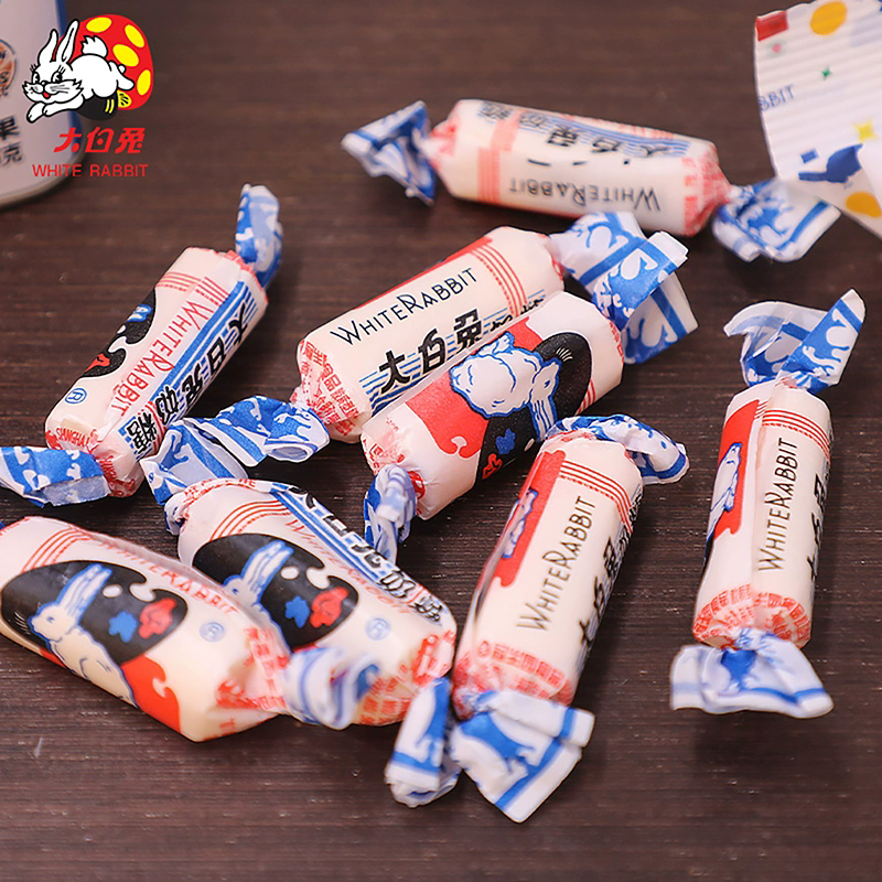 White Rabbit Creamy Candy 227g（Red Bean flavor 227g，yogurt flavor 227g，Original 227g）Snack food、Afternoon tea、 Office snacks、Children's snacks