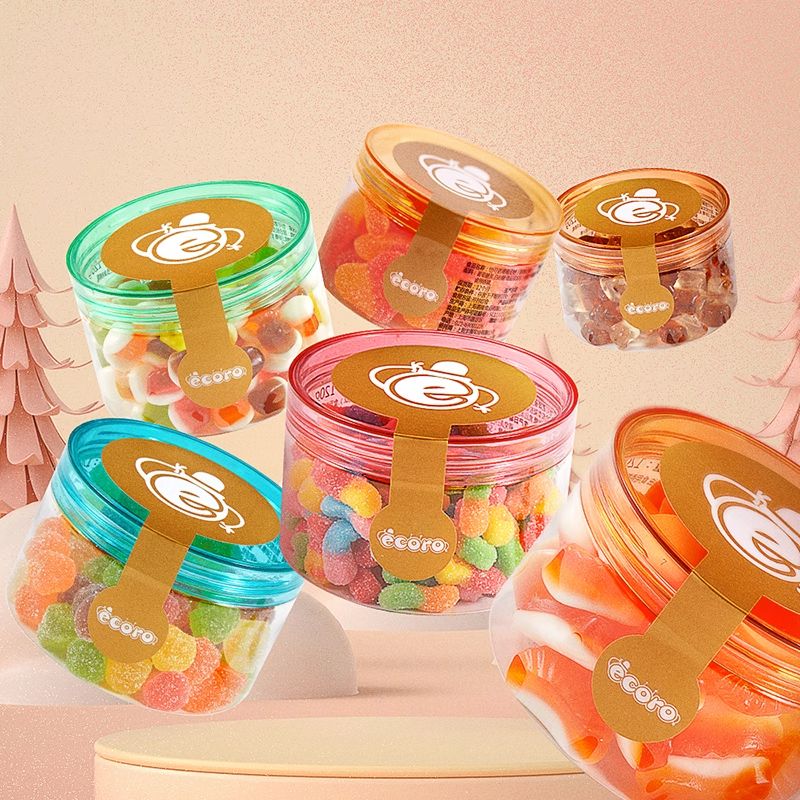 ecoro gummy candys 120g；Iconor (sour peach heart) 120g；Iconor Gummy candy (Acid Bug) 120g Snack food、Afternoon tea、 Office snacks、Children's snacks