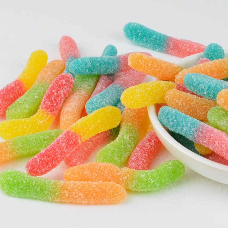 Bonumii Gummy candy 150g，acid sandworm Gummy 150g，Gummy Bear 150g  Snack food、Afternoon tea、 Office snacks、Children's snacks