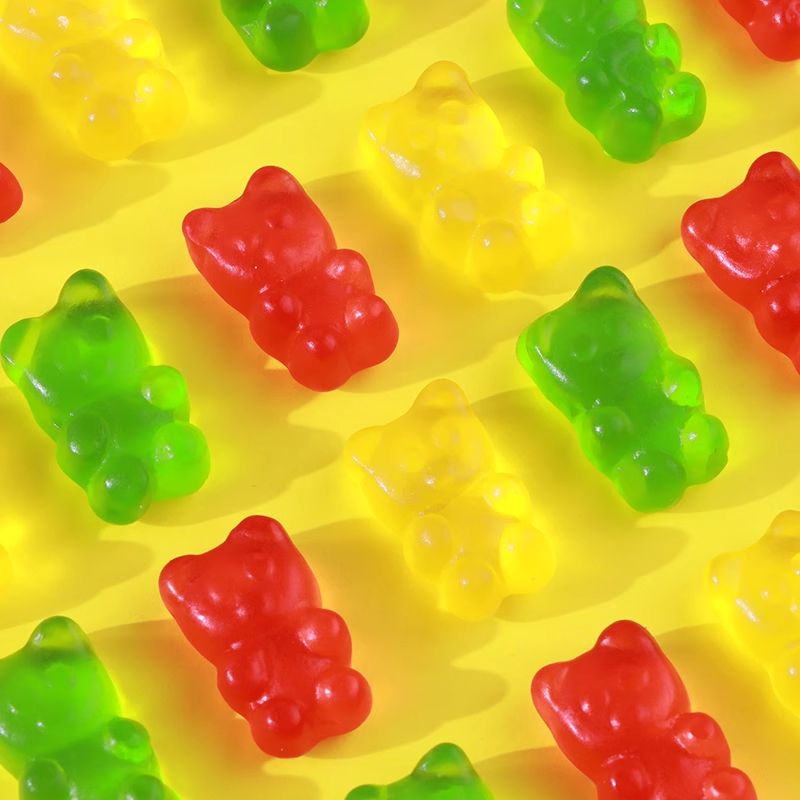 Bonumii Gummy candy 150g，acid sandworm Gummy 150g，Gummy Bear 150g  Snack food、Afternoon tea、 Office snacks、Children's snacks