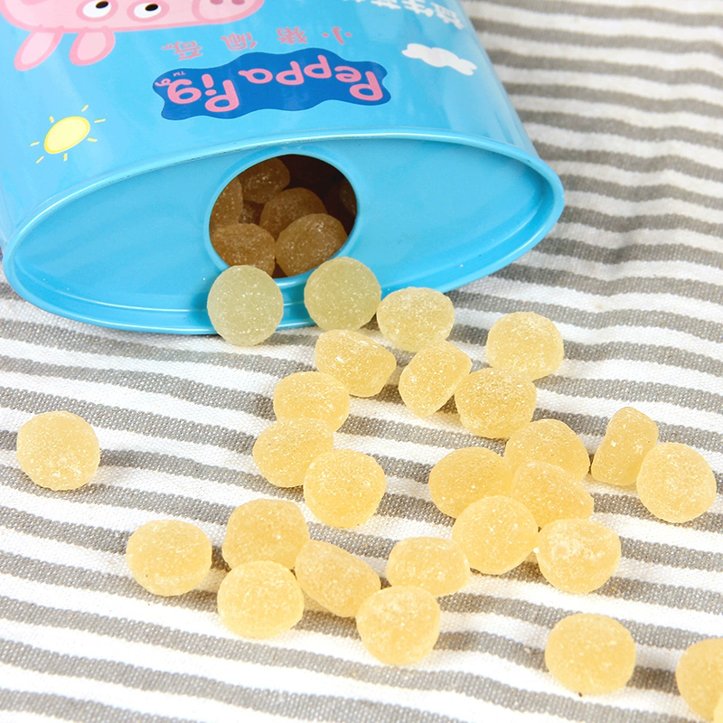 Peppa Pig Probiotic Gummy (Strawberry flavor、Yogurt flavor ) 105g Snack food、Afternoon tea、 Office snacks、Children's snacks