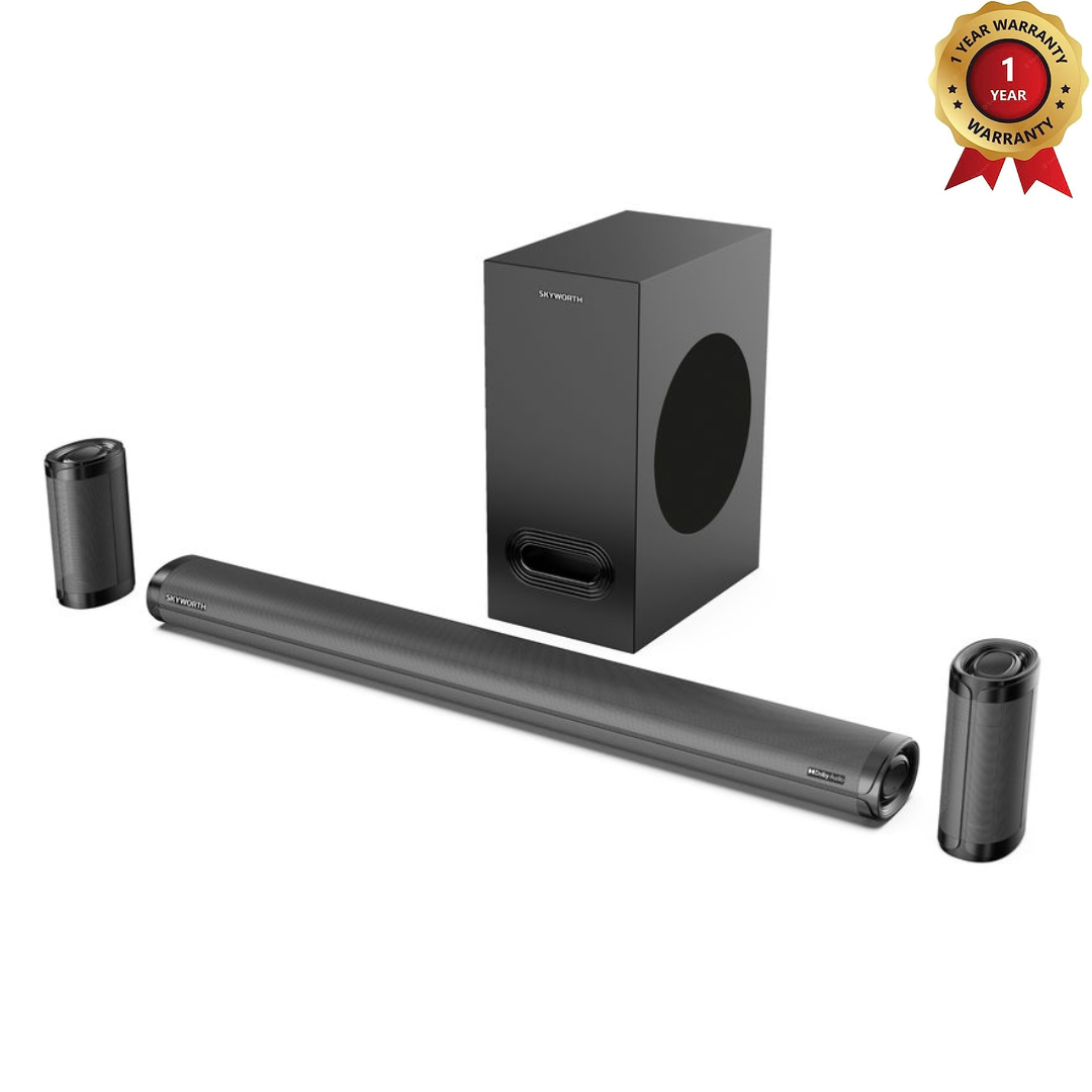 Skyworth SS586 - 5.1CH 630W Dolby Home Theatre Soundbar with Wireless Surround Speakers(1YR WRTY)