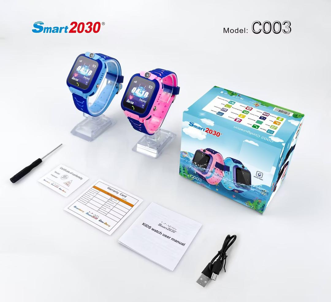 Kids Smart Watch with Phone Calling, Smart Watch for Kids with Camera, GPS Tracker Smartwatch with Real-time Locating, Magnetic Charge, App for Parents