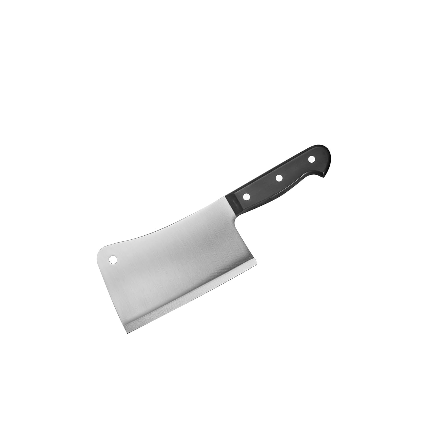 Meat Cleaver, Vegetable and Butcher Knife German High Carbon Stainless Steel Kitchen Knife Chef Knives with Ergonomic Handle for Home, Kitchen & Restaurant (Strong Handle)(BLACK-7inch)