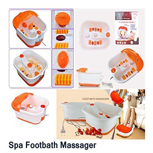 Foot Bath Massager Spa with Heat Vibration Leg Massager
