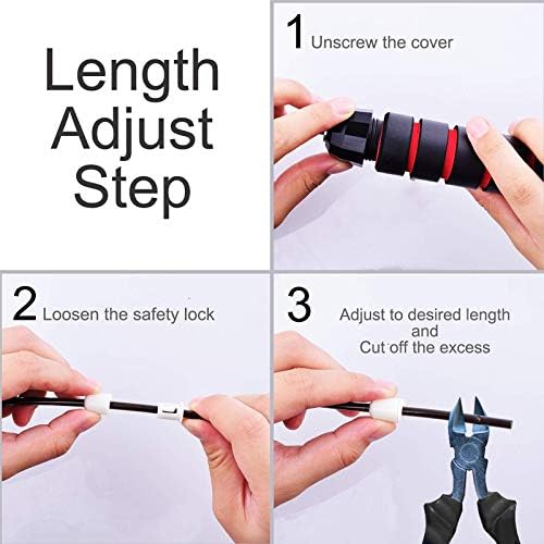 Jump Rope ，Angle-Free Ball Bearing Fast Rope Skipping Adjustable Memory Foam Anti Skid Handle Skipping Rope New Fitness Speed Rope for Men and Women Suitable for Aerobic Exercise