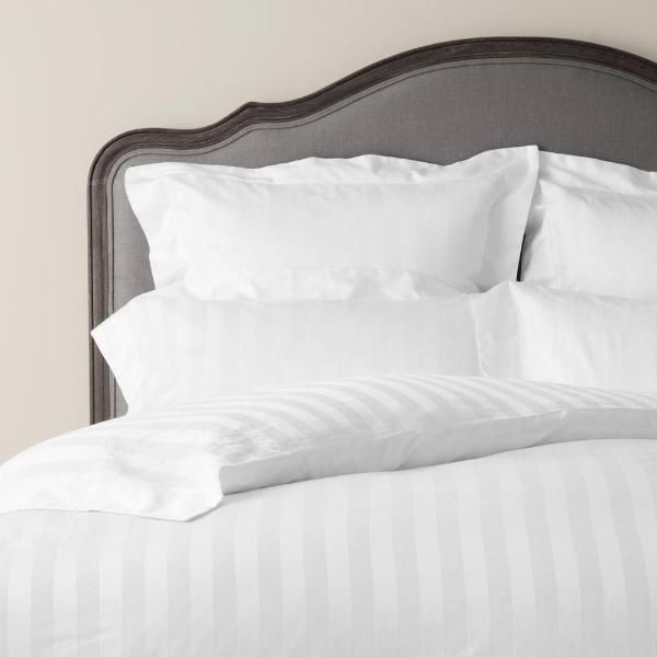 Full Size Moss Striped Bed Sheet Set - 800 TC Egyptian Cotton Bedding - Upto 18 Inch Deep Pocket of Cotton Sheets - 6 Piece Premium Sheet Set Cotton King size