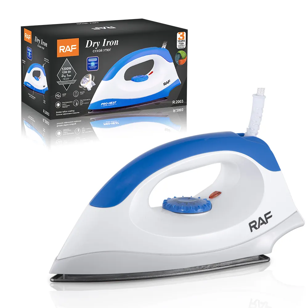 RAF Cheap Portable Steam Press Iron Electric Iron Clothes Household Steam Irons dry iron