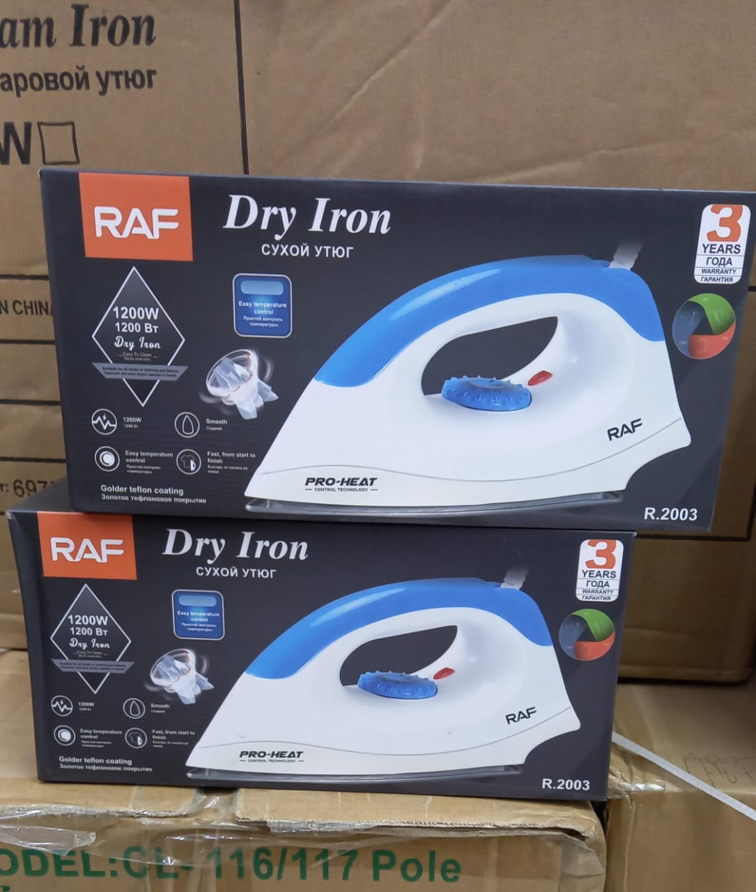 RAF Cheap Portable Steam Press Iron Electric Iron Clothes Household Steam Irons dry iron