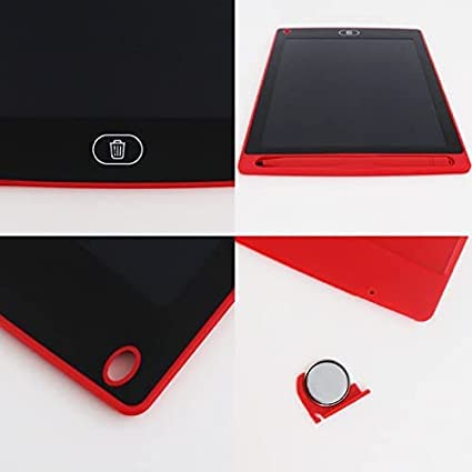 8.5 LCD Writing Tablet For Kids With Extra Battery Cell Free, Multi Color LCD Writing Pad, Toy for Boys and Girls, Home Toy, Convenient to handle for kids, Drawing Tablet, E Note Pad, Drawing board LC
