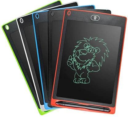 8.5 LCD Writing Tablet For Kids With Extra Battery Cell Free, Multi Color LCD Writing Pad, Toy for Boys and Girls, Home Toy, Convenient to handle for kids, Drawing Tablet, E Note Pad, Drawing board LC