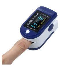 Finger Pulse Oximeter with OLED Display - Blood Oxygen Saturation & Heart Rate Monitor for Adults & Children