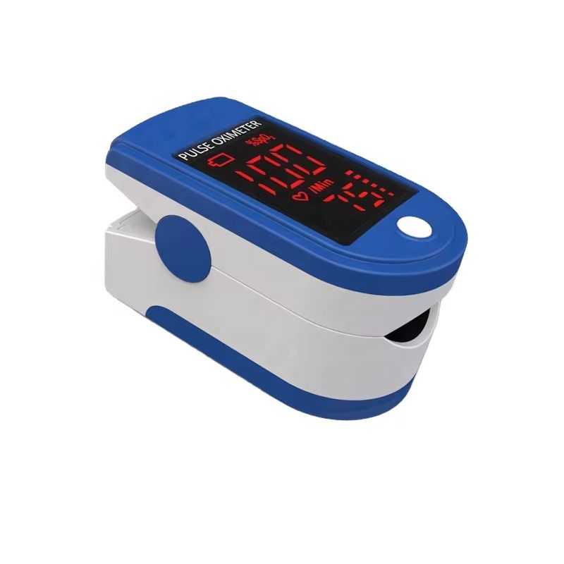 Finger Pulse Oximeter with OLED Display - Blood Oxygen Saturation & Heart Rate Monitor for Adults & Children