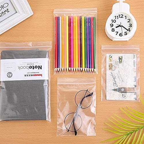 Multi Purpose Re-Usable Transparent Zip Lock Storage Bags
