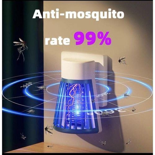 Electronic Mosquito Killer Machine Trap Lamp - Mosquito Killer Lamp for Home, Electric Machar Mosquito Killer Repellent Machine, UV Light Fly Mosquito Trap Racket Indoor