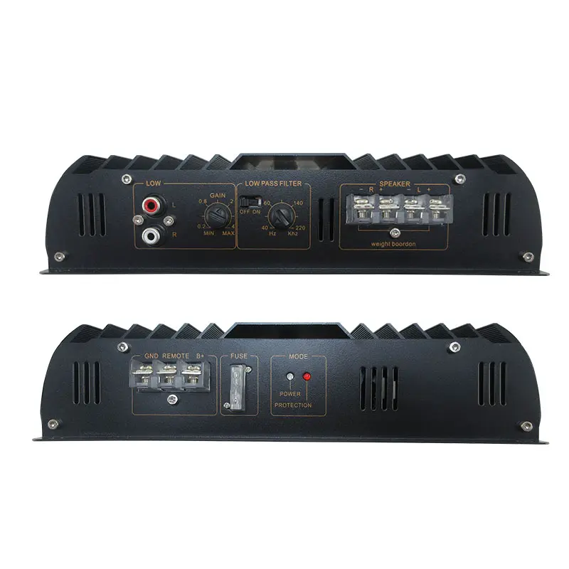 Pioneer 2 Channel Amplifier Real Power 338 Hight Power Amplifier Car Audio Amplifier