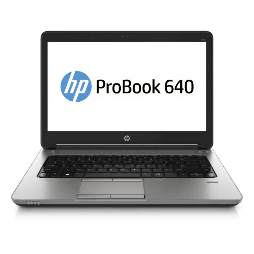 Hp Probook 640 G2 Core i7 6th Gen 16GB RAM 256GB SSD 14 Inches 2.6GHz Dual Core Windows 10 Professional Refurbished Notebook Laptop