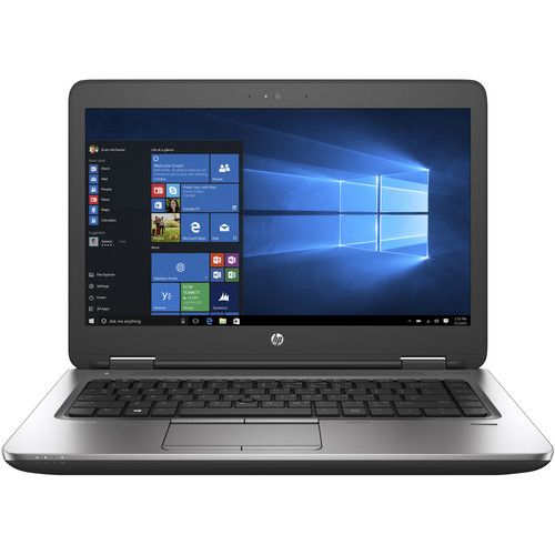 Hp Probook 640 G2 Core i7 6th Gen 16GB RAM 256GB SSD 14 Inches 2.6GHz Dual Core Windows 10 Professional Refurbished Notebook Laptop