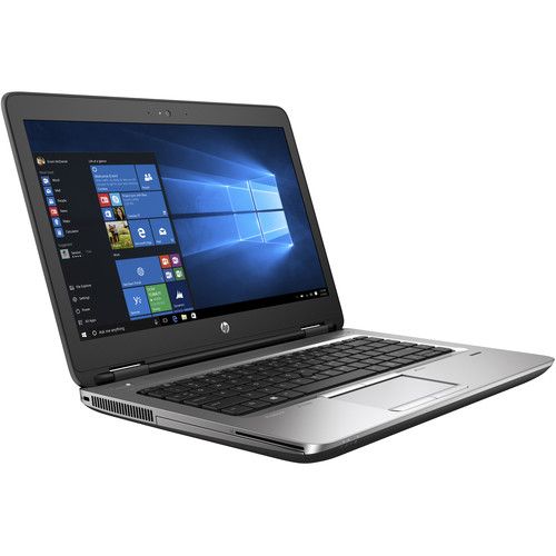 Hp Probook 640 G2 Core i7 6th Gen 16GB RAM 256GB SSD 14 Inches 2.6GHz Dual Core Windows 10 Professional Refurbished Notebook Laptop