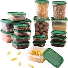 17pcs food storage containers with lids stackable food storage box clear,meal prep containers food grade food storage bowls