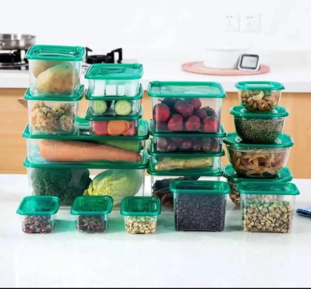 17pcs food storage containers with lids stackable food storage box clear,meal prep containers food grade food storage bowls