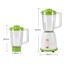 2 in 1 blender primadell,for Shakes and Smoothies & Food Processor Combo, With 40oz Glass Jar& 3 Cup Electric Food Chopper Attachment, 700 Watts-Green