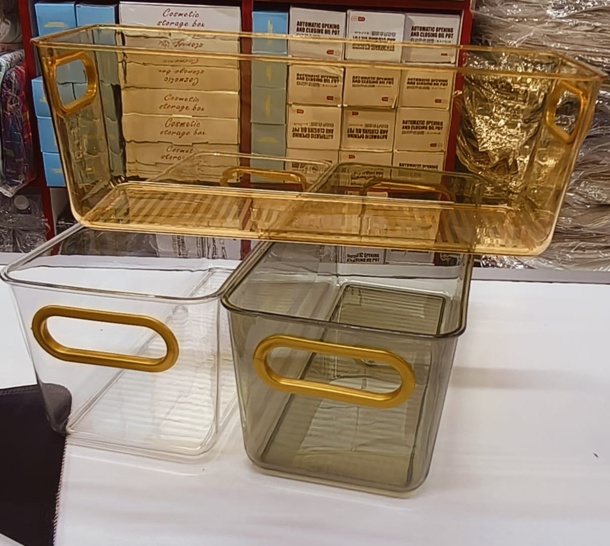 ✅small acrylic fridge storage containers now available